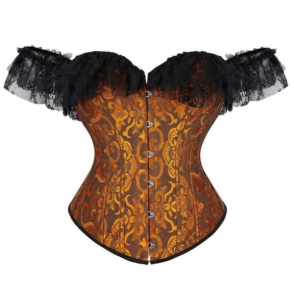 Intimates & Sleepwear Corsets Princess With Strap Lace Turmeric